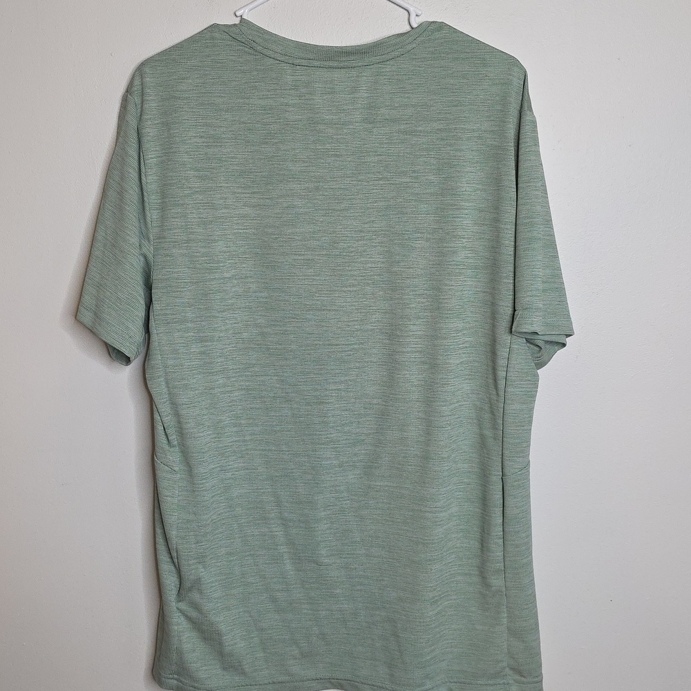 GAP Fit Light Green Short Sleeve Tee Sz Large - Picture 4 of 4